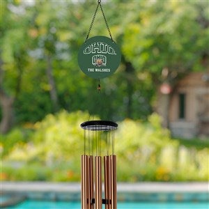 NCAA Ohio Bobcats Personalized Wind Chimes - 34808