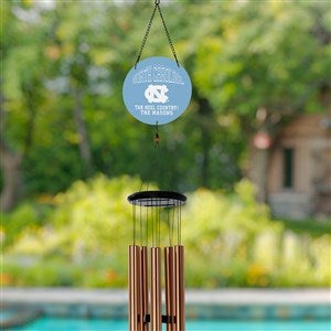 NCAA North Carolina Tar Heels Personalized Wind Chimes - 34809