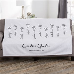 Garden Of Love Personalized 50x60 Sweatshirt Blanket - 34866-SW
