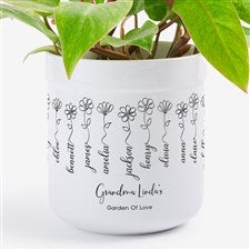 Garden Of Love Personalized Outdoor Flower Pot - 34884