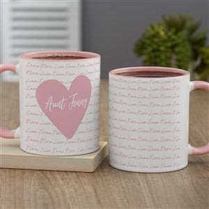 PINK HEARTS PERSONALISED | Personalized | Starbucks cup | Custom | Reusable  | Iced coffee | Love | Christmas | Venti | Birthday |Tumbler 