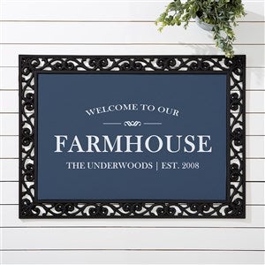 Family Market Personalized Farmhouse Doormats- 18x27 - 34979-S