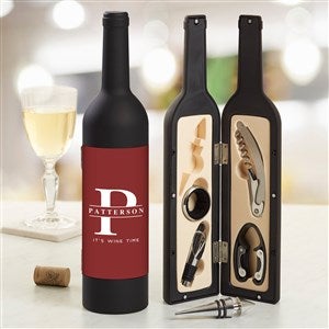 Lavish Last Name Personalized Wine Accessory 5pc Kit - 35021