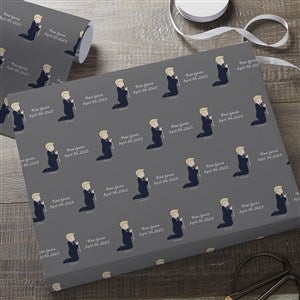 Communion Boy philoSophies®  Personalized Communion Paper Roll - 18ft Roll - 35063-L