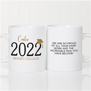 We're Engaged Personalized 30 oz. Oversized Coffee Mug