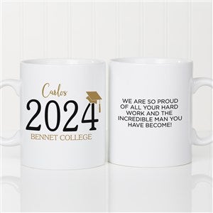 Classic Graduation Personalized 30 oz. Oversized Coffee Mug - 35101