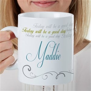 Cup Of Inspiration Personalized 30 oz. Oversized Coffee Mug - 35165