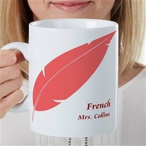 Teaching Professions Personalized 30 oz. Oversized Coffee Mug - 35174