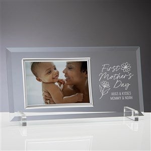 First Mothers Day Personalized Glass Picture Frame - 35238