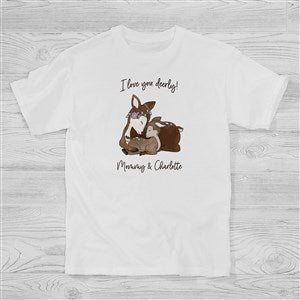 Parent & Child Deer Hanes Personalized Kids T-Shirt - 35348-YCT
