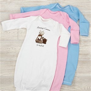 Parent & Child Deer Personalized Baby Gown - 35359-G