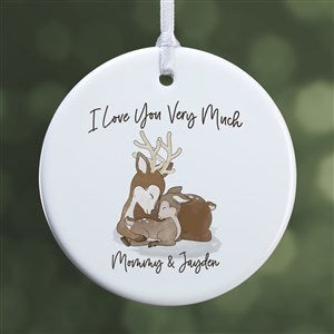 Parent & Child Deer Personalized Ornament- 2.85
