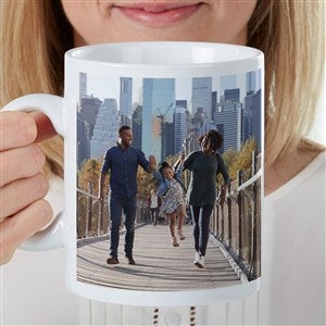 Family Photo Personalized 30 oz. Oversized Coffee Mug - 35364
