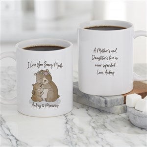 Parent & Child Bear Personalized Coffee Mug 11 oz.- White - 35372-S