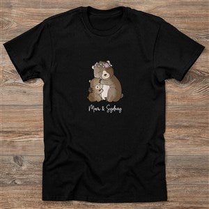 Parent & Child Bear Personalized Hanes® Adult ComfortWash™ T-Shirt - 35374-CWT