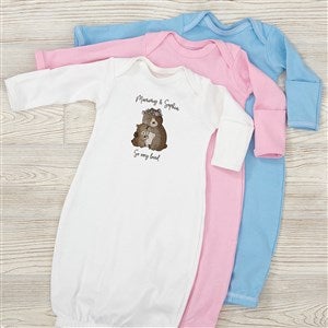 Parent & Child Bear Personalized Baby Gown - 35380-G