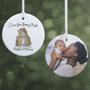 Parent & Child Bear Personalized Ornament- 2.85