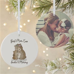 Parent & Child Bear Personalized Ornament- 3.75
