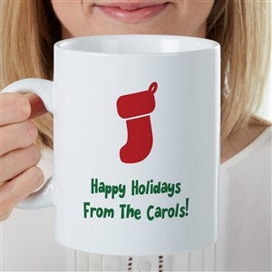 Choose your Icon Personalized Christmas 30 oz. Oversized Coffee Mug - 35429