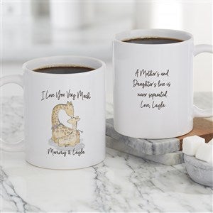 Parent & Child Giraffe Personalized Coffee Mug 11 oz.- White - 35448-S
