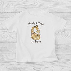 Parent & Child Giraffe Personalized Toddler T-Shirt - 35452-TT