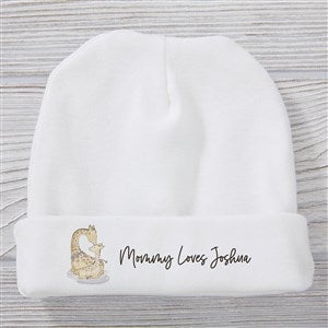 Parent & Child Giraffe Personalized Baby Hat - 35457