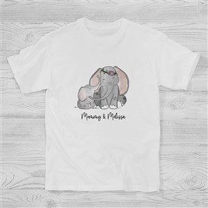 Parent & Child Elephant Personalized Hanes Kids T-Shirt - 35465-YCT