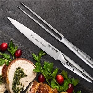 iD3® Engraved Carving Knife Set - 35553D