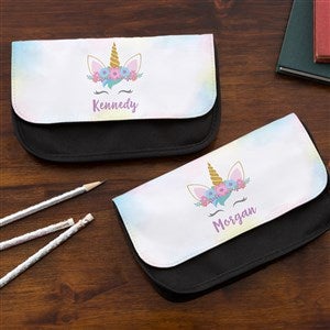 Unicorn Personalized Pencil Case - 35593