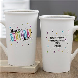 Bold Birthday Personalized Wrapping Paper Roll - 18ft Roll
