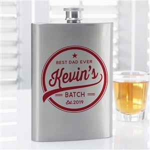 Dads Brewing Company Personalized Flask - 35652