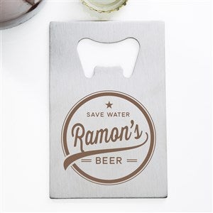 Brewing Co. Personalized Bottle Opener - 35672