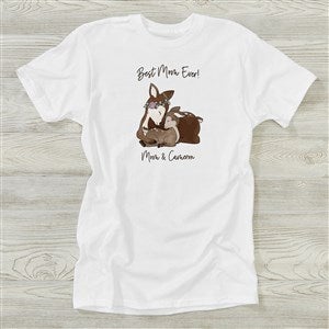 Parent & Child Deer Personalized Hanes® Adult T-Shirt - 35680-AT