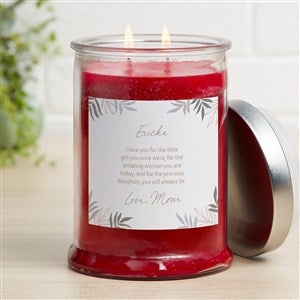 To My Daughter  Personalized Cinnamon Candle Jar - 35684-C