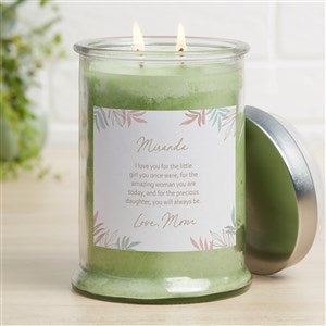 To My Daughter Personalized Eucalyptus Candle Jar - 35684-E