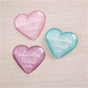 First My Daughter Personalized Mini Heart Keepsake - 35692