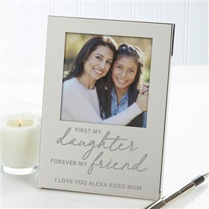 First My Daughter Personalized Silver Picture Frame - 35694