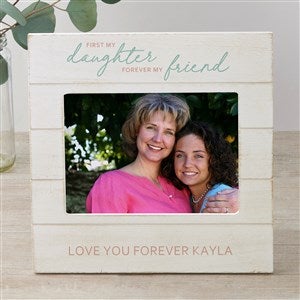 First My Daughter Personalized Shiplap Frame- 5x7 Horizontal - 35695-5x7H