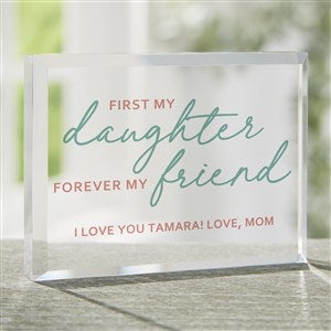 First My Daughter Personalized Colored Keepsake - 35697