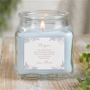 To My Daughter Personalized 10 oz. Linen Candle Jar - 35703-10CW