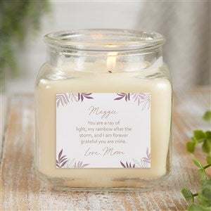 To My Daughter Personalized 10 oz. Vanilla Candle Jar - 35703-10VB