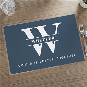 Lavish Last Name Personalized Laminated Placemat - 35708