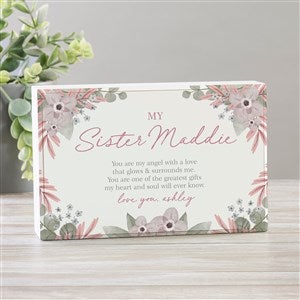 My Sister Personalized Shelf Block - 35742