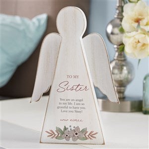 My Sister Personalized Wood Angel - 35747