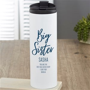 Sisters Forever Personalized 16 oz. Travel Tumbler - 35763