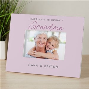 Happiness is Being a Grandparent Personalized 4x6 Tabletop Frame - Horizontal - 35797-TH
