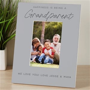 Happiness is Being a Grandparent Personalized 4x6 Tabletop Frame - Vertical - 35797-TV