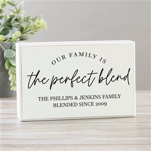 The Perfect Blend Personalized Rectangle Shelf Block - 35835-R