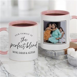 The Perfect Blend Personalized Coffee Mug 11 oz.- Pink - 35839-P