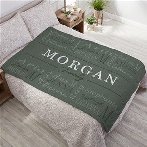 Family Is Everything Personalized Weighted Blanket - 35899